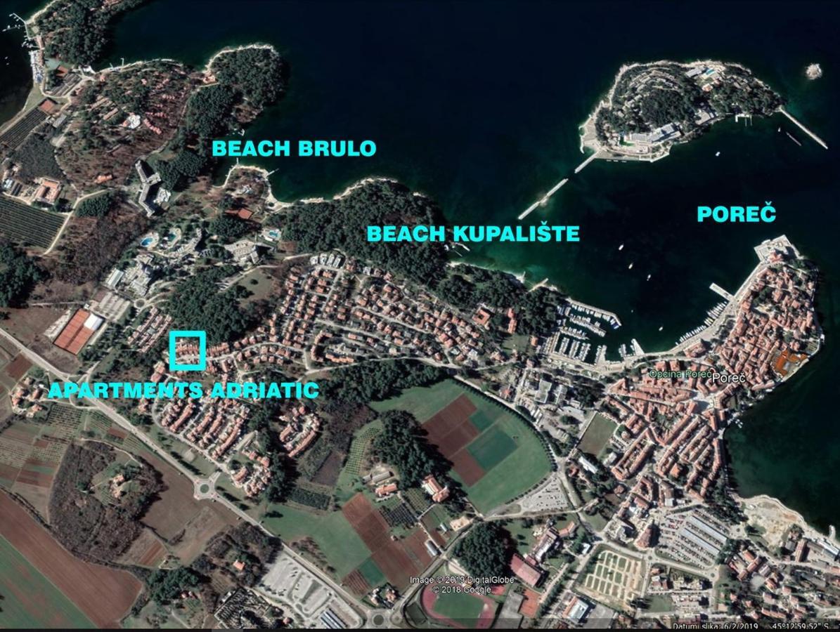 Apartments Porec Beach Area Simo Εξωτερικό φωτογραφία